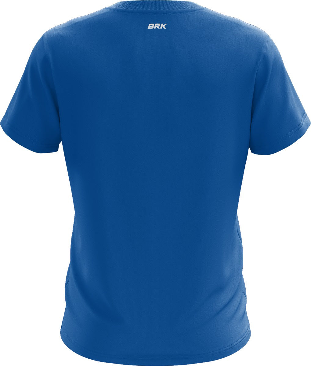 Camiseta Casual Brk Azul Lisa com UV50 Envio Imediato