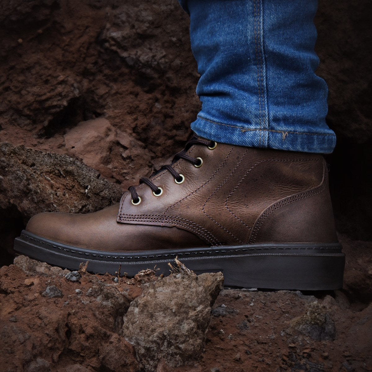 Bota de Motociclismo Brk Arizona - Couro Legítimo