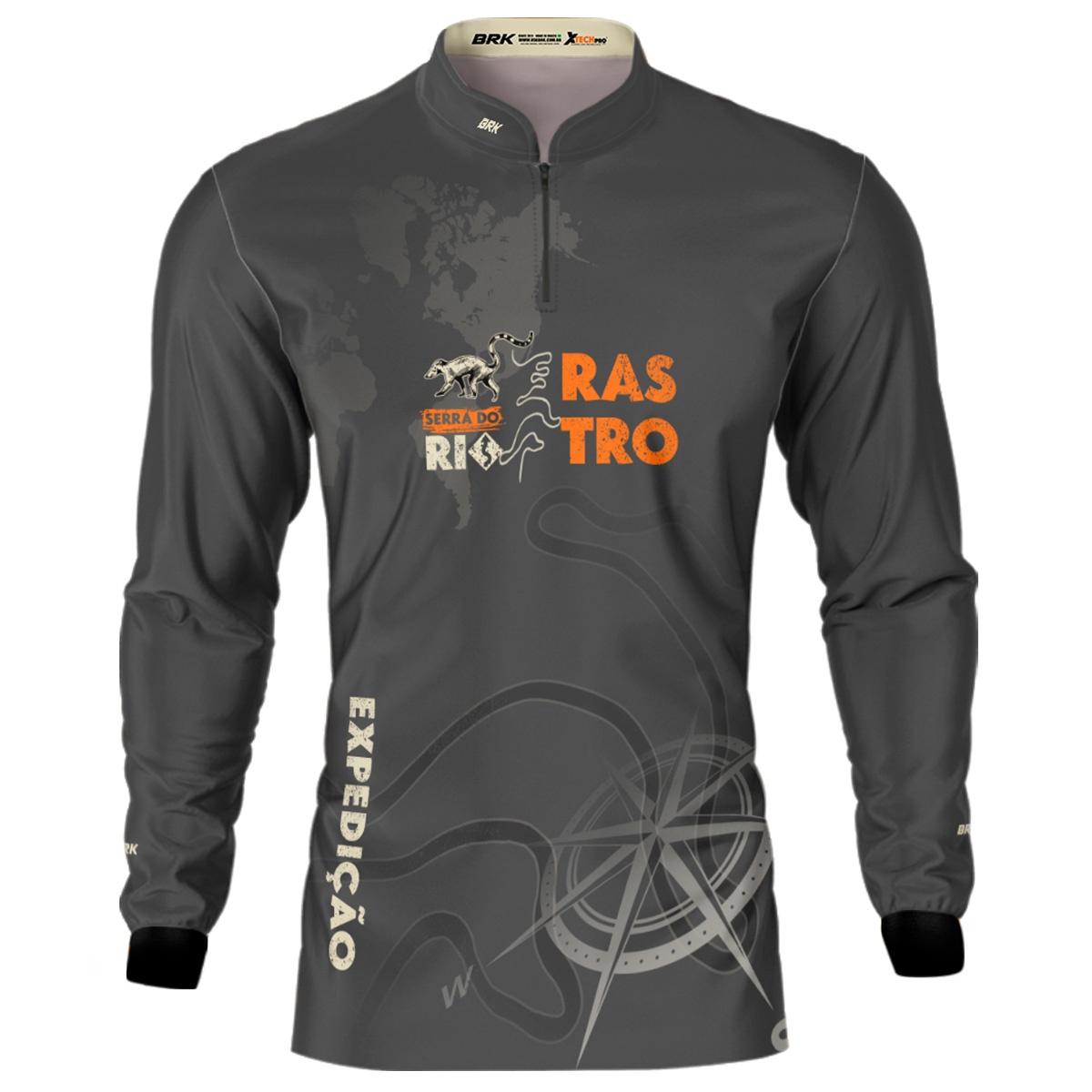 Camisa de Motociclismo Brk Expedição Serra do Rio Rastro com UV50+