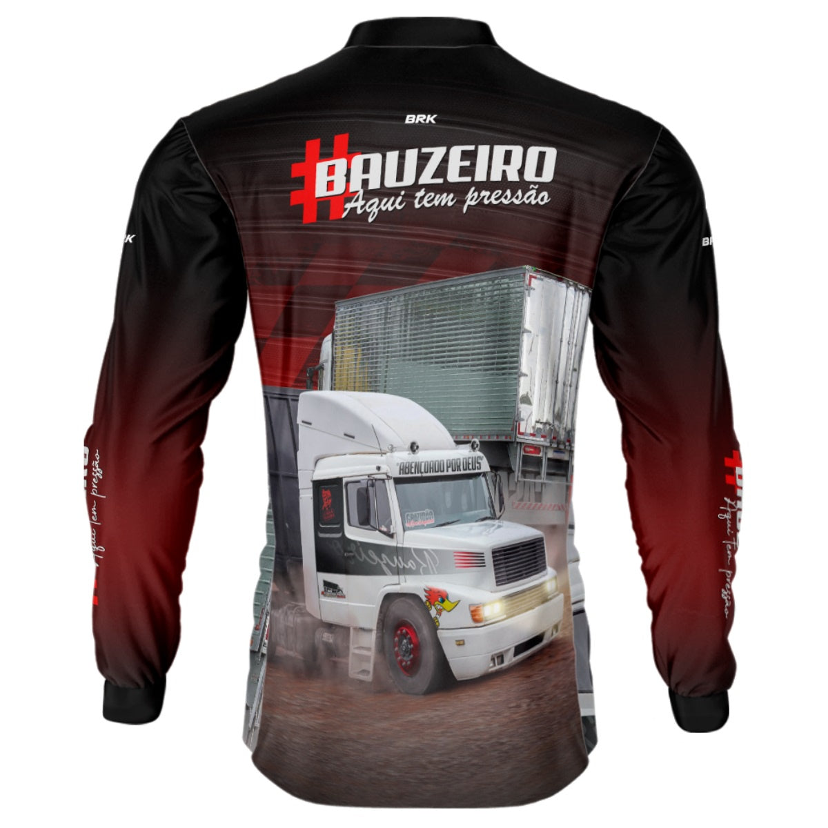 Camisa de Caminhão Brk Bauzeiro com UV50+