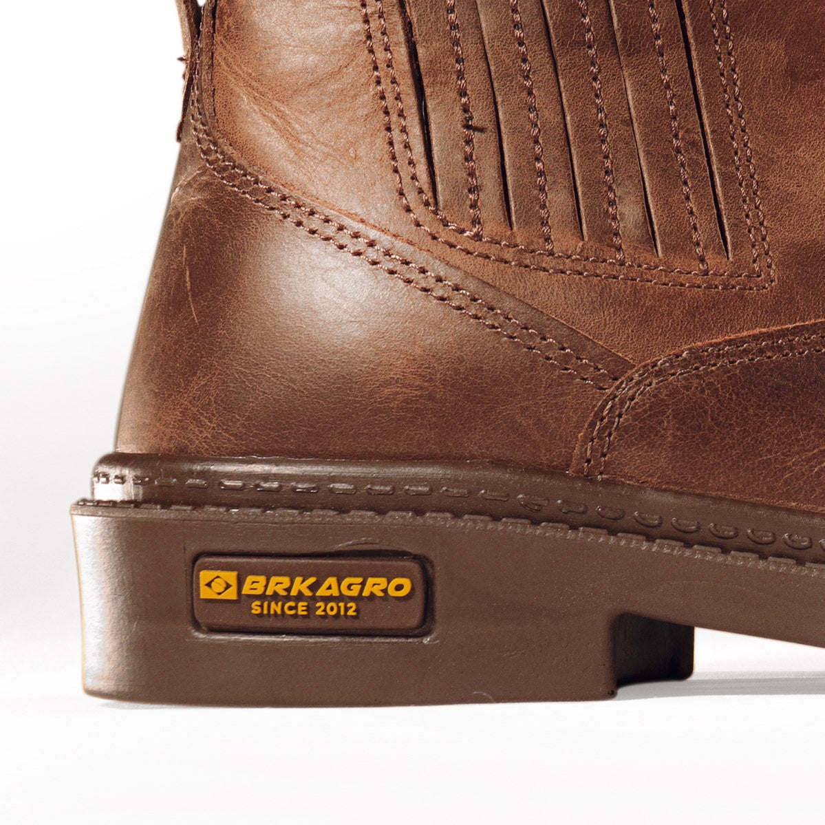 Botina de Couro Brk Texas Brown