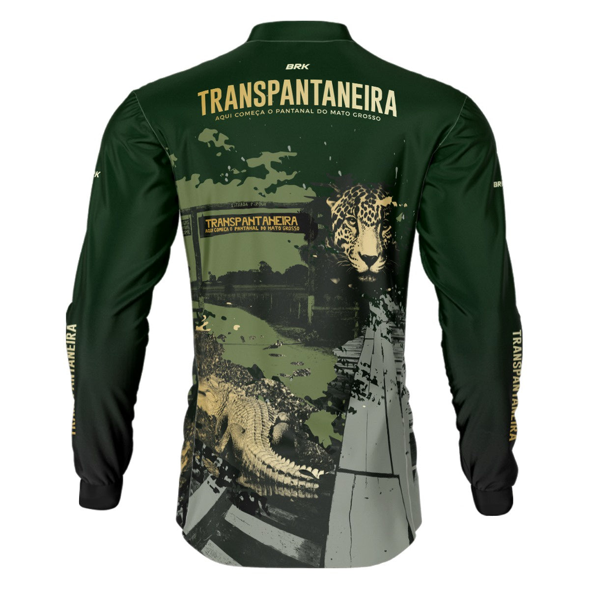 Camisa de Motociclismo Brk Transpantaneira com Proteção Solar UV50+