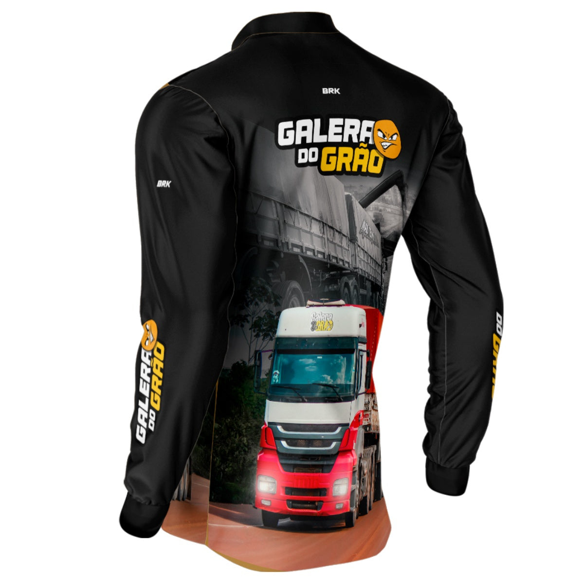 Camisa de Caminhão Brk Galera Do Grão com UV50+