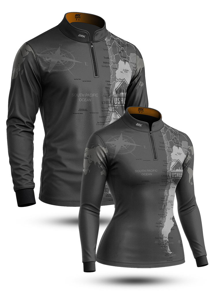 Kit Camisas de Casal com Proteção UV50 Expedição Ushuaia Big Trail