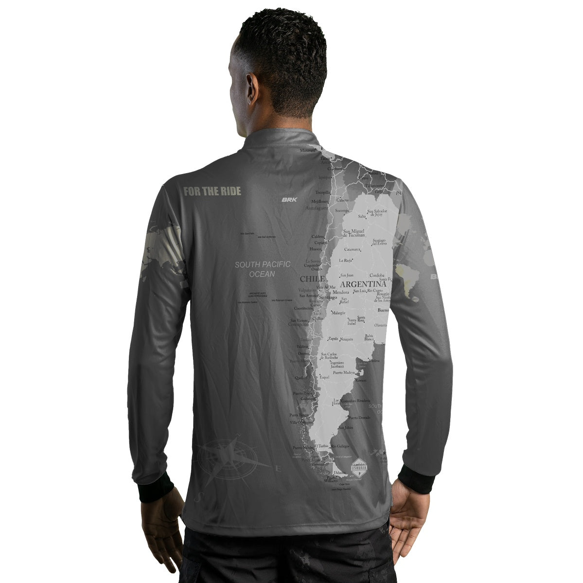Camisa de Expedição Ushuaia Big Trail com UV50 - Envio Imediato