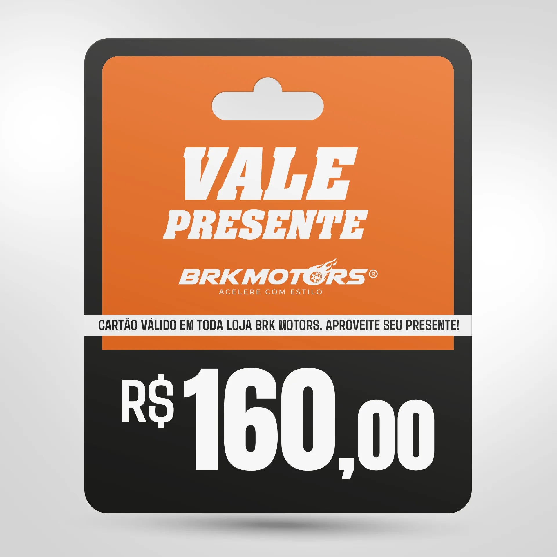 Vale-Presente Brk Motors 160 Reais