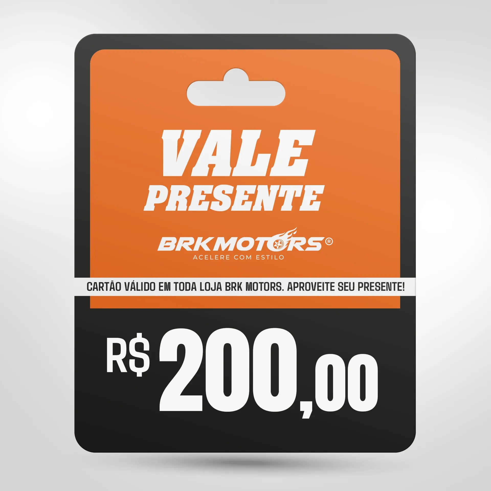Vale-Presente Brk Motors 200 Reais