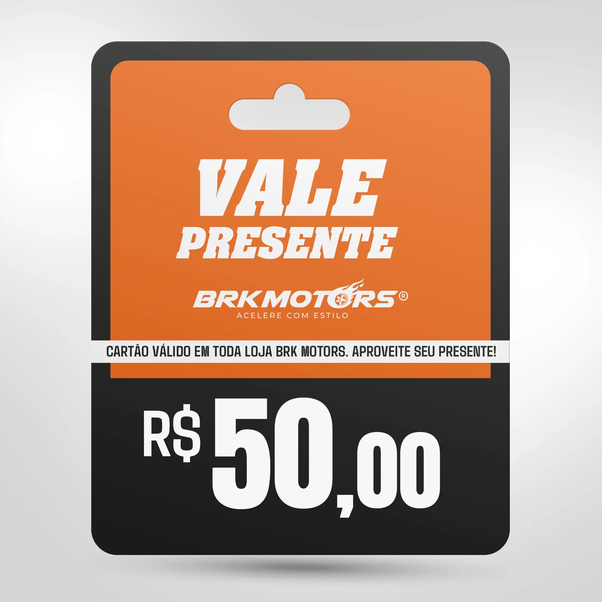 Vale-Presente Brk Motors 50 Reais