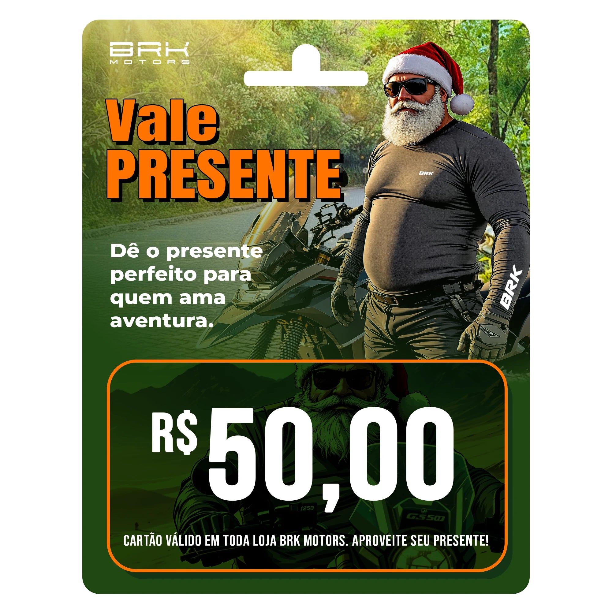 Vale Presente BRK® — R$ 50,00