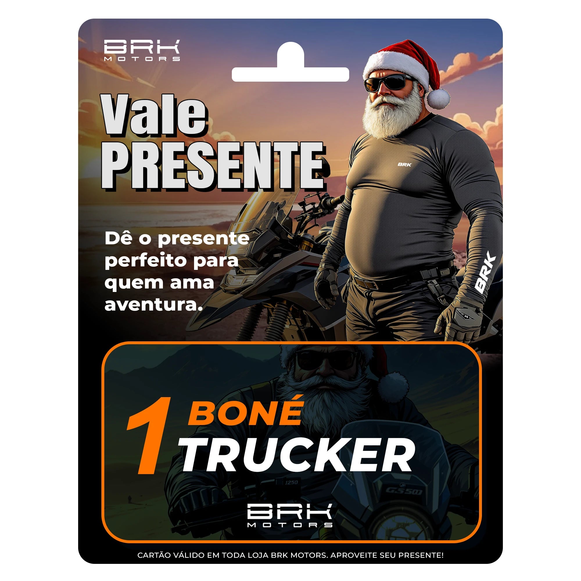 Vale Presente BRK® — 1 Boné Trucker