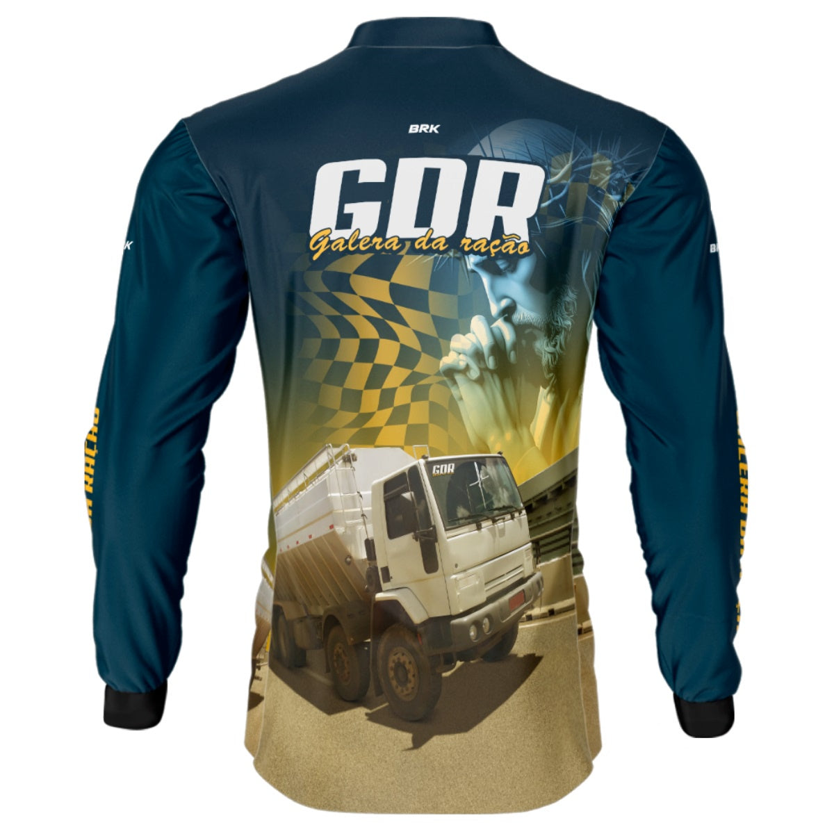 Camisa de Caminhão Brk Galera da Ração com UV50+