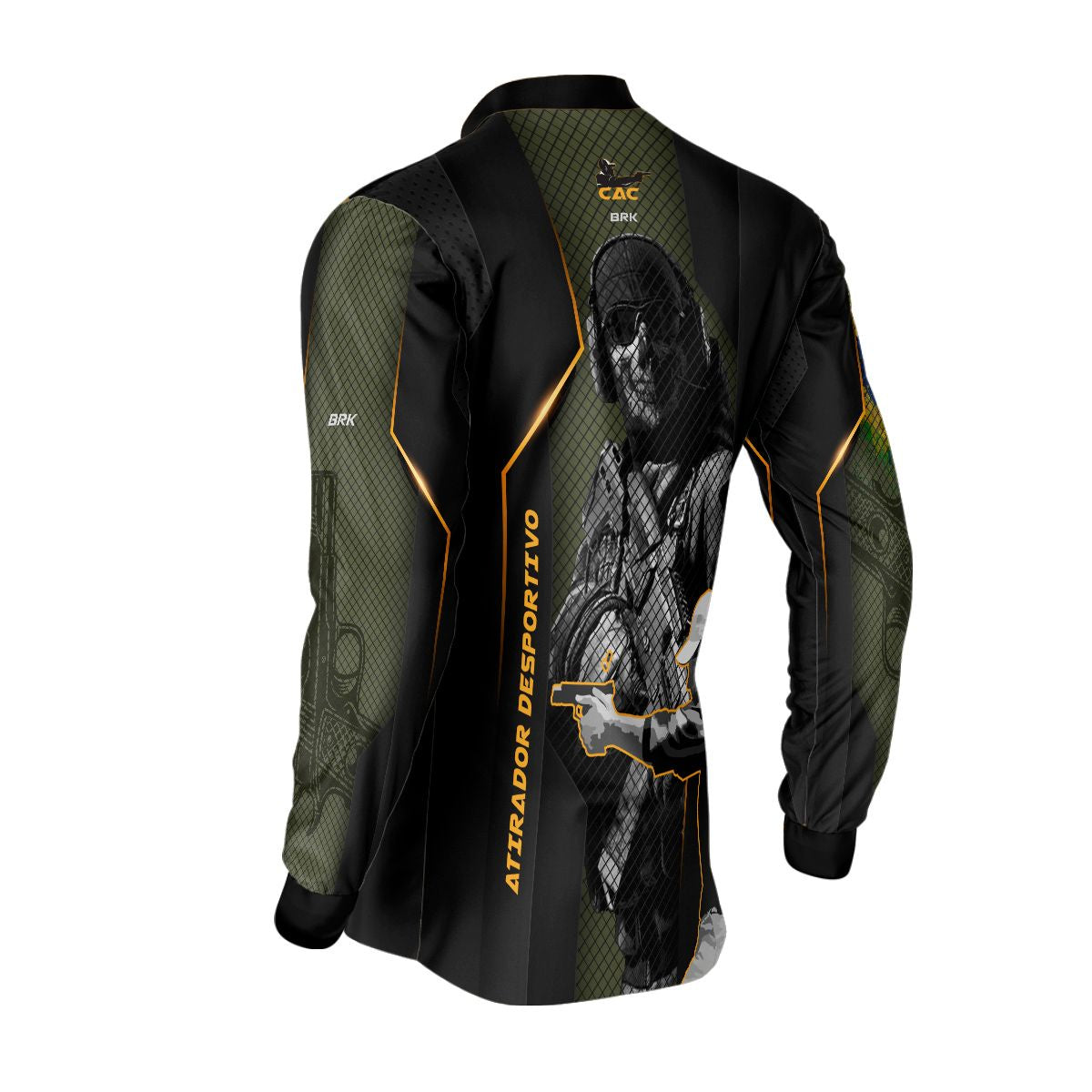Camisa Militar Brk Atirador Esportivo com Proteção Solar UV50+