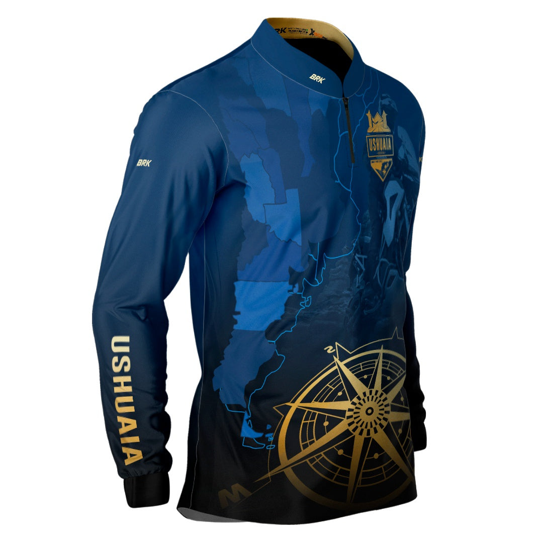 Camisa Brk Ushuaia Azul com Proteção Solar UV50+