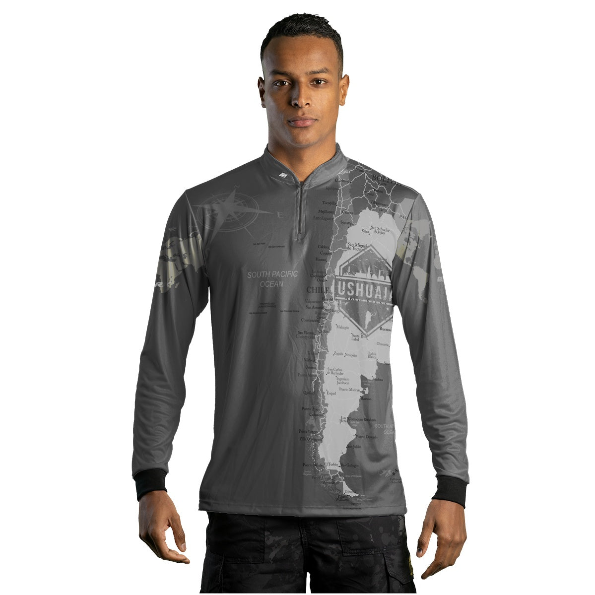 Camisa de Expedição Ushuaia Big Trail com UV50 - Envio Imediato